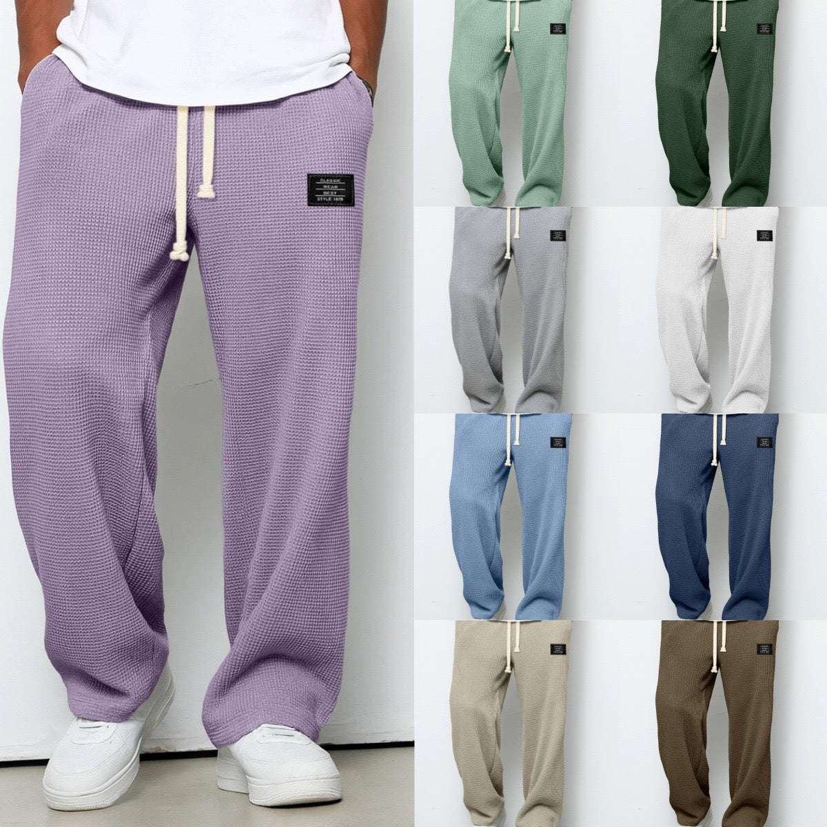 LEBLANC | Pantalones de Hombre de Ajuste Cómodo