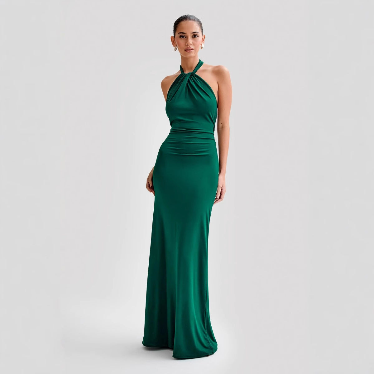 JANA | Vestido maxi halter