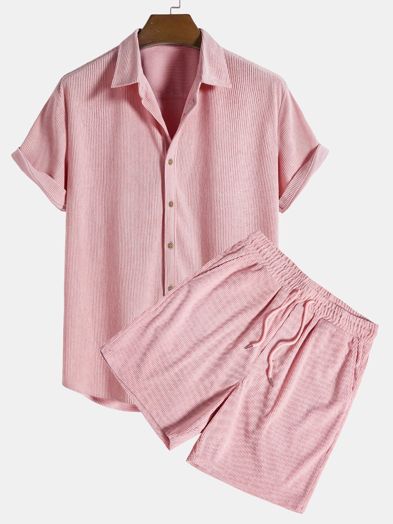 LEÓN | Conjunto Camisa Texturizada y Shorts