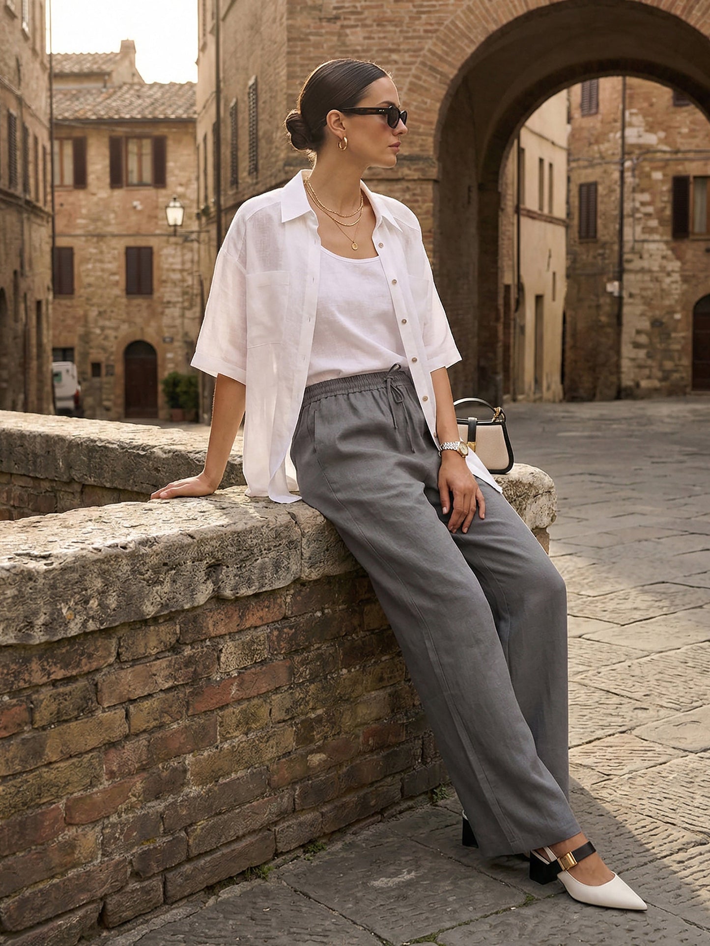 Pantaloni Lyon™ | Lino 100%