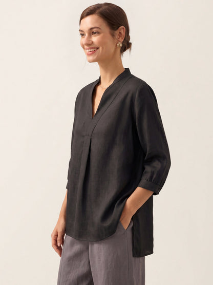 100% Linen Dress Shirt JOANNA