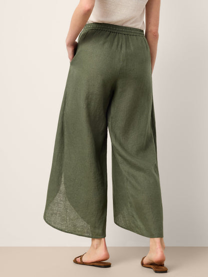 PEREGRINE | Pantalón de lino de pierna ancha 100% Lino