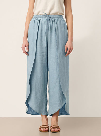 PEREGRINE | Pantalón de lino de pierna ancha 100% Lino
