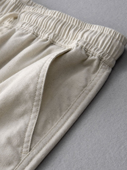 DIEGO | Conjunto Camisa de Rayas y Pantalón de Lino