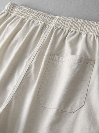 DIEGO | Conjunto Camisa de Rayas y Pantalón de Lino