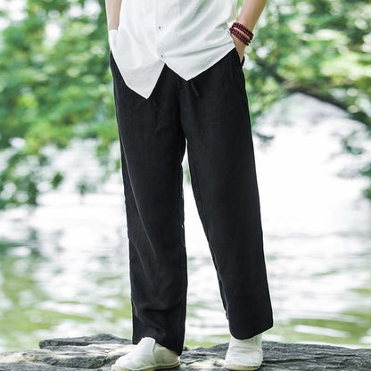 PORTO | Pantalón de Algodón y Lino elegancia de verano