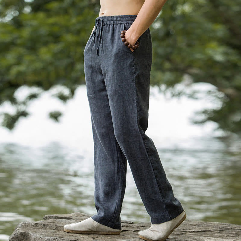 PORTO | Pantalón de Algodón y Lino elegancia de verano