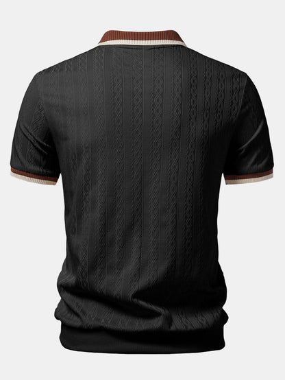 DAMIANO | Conjunto Polo Texturizado y Pantalón Slim