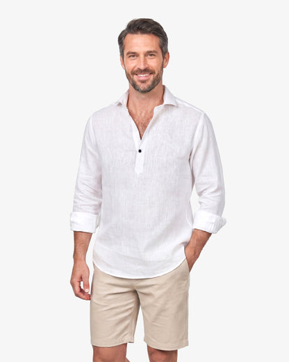 MARIO | Camisa Polera Lino
