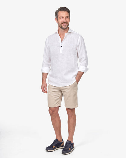 MARIO | Camisa Polera Lino