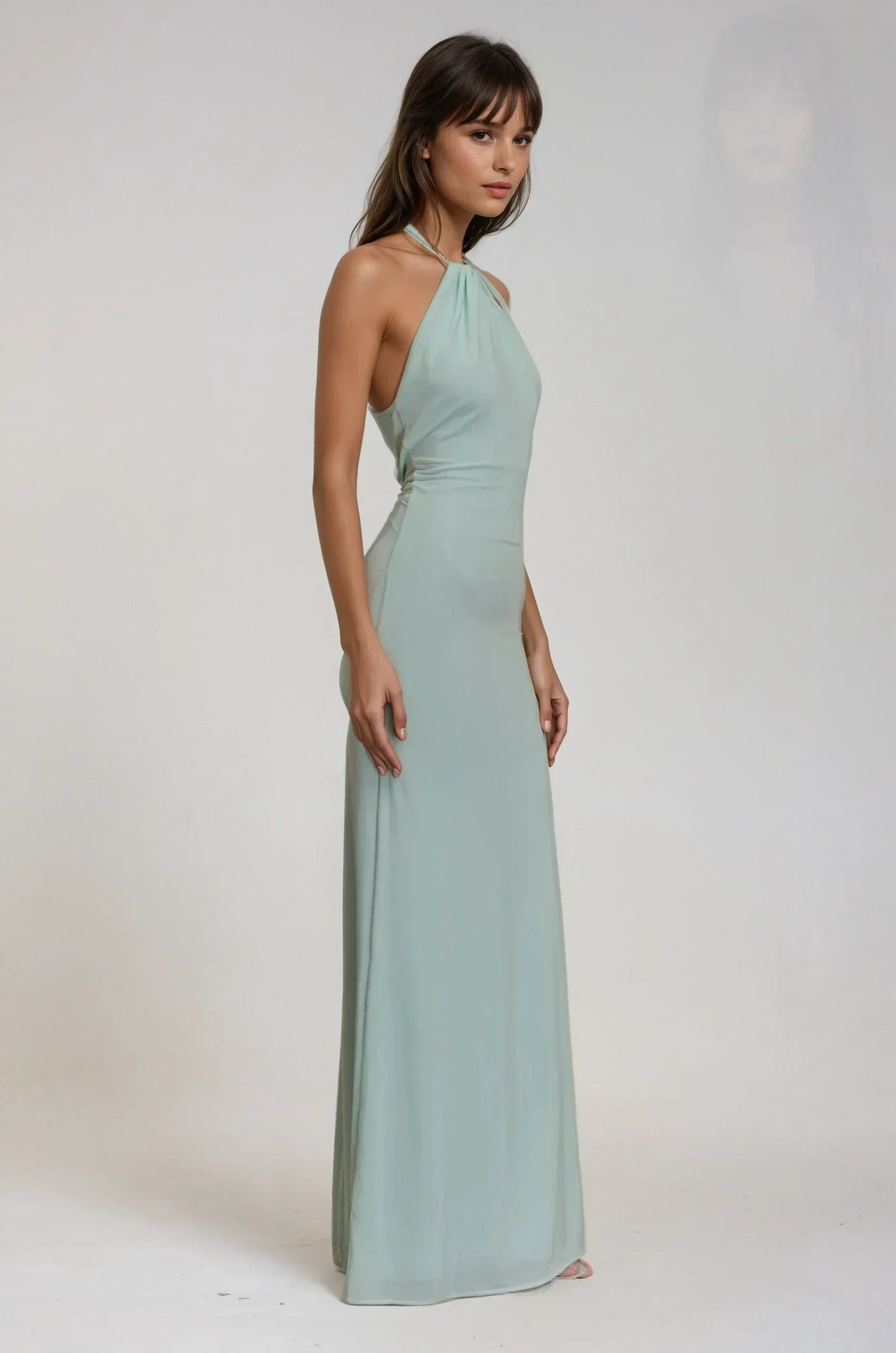 JANA | Vestido maxi halter