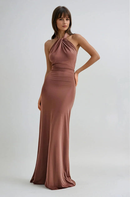 JANA | Vestido maxi halter