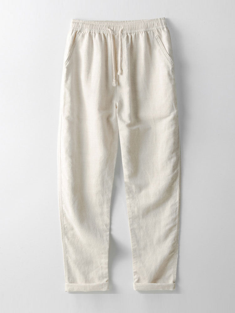 DIEGO | Conjunto Camisa de Rayas y Pantalón de Lino