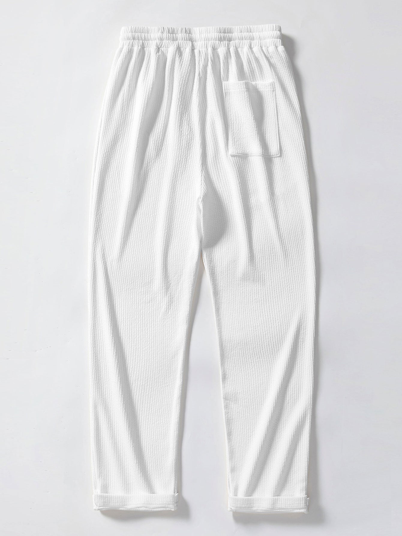 ENZO | Conjunto Polo Jacquard y Pantalón Recto