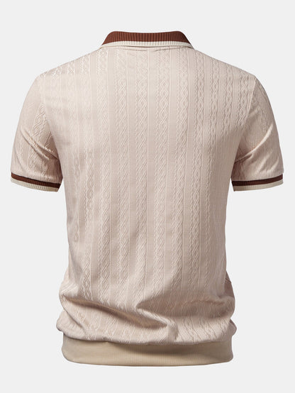 DAMIANO | Conjunto Polo Texturizado y Pantalón Slim