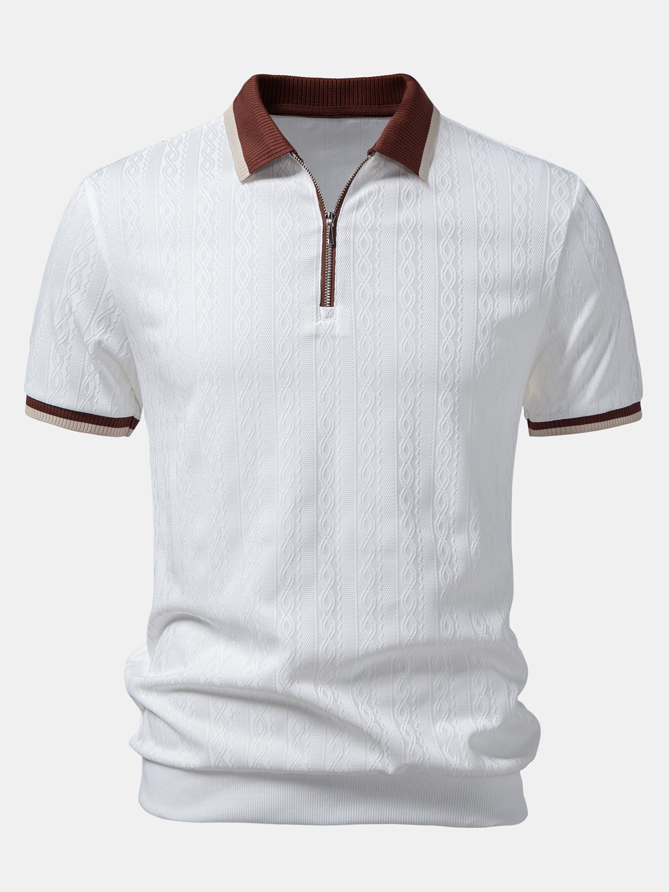 DAMIANO | Conjunto Polo Texturizado y Pantalón Slim