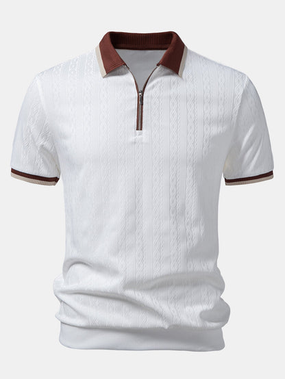 DAMIANO | Conjunto Polo Texturizado y Pantalón Slim