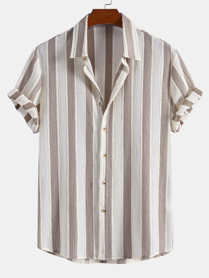 HUGO | Conjunto Camisa Texturizada y Pantalón Recto