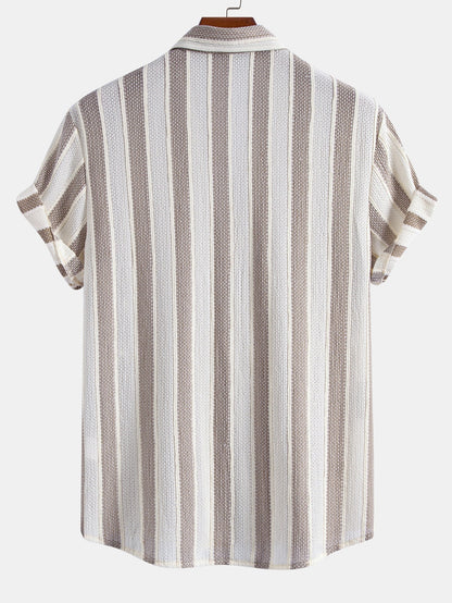 HUGO | Conjunto Camisa Texturizada y Pantalón Recto