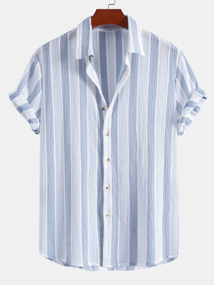 HUGO | Conjunto Camisa Texturizada y Pantalón Recto