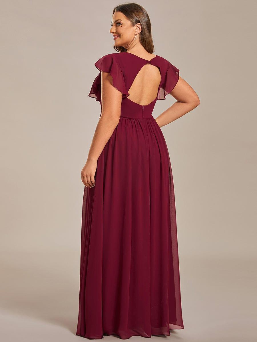 LILYANA™ | Vestido de Dama de Honor en Gasa Elegante