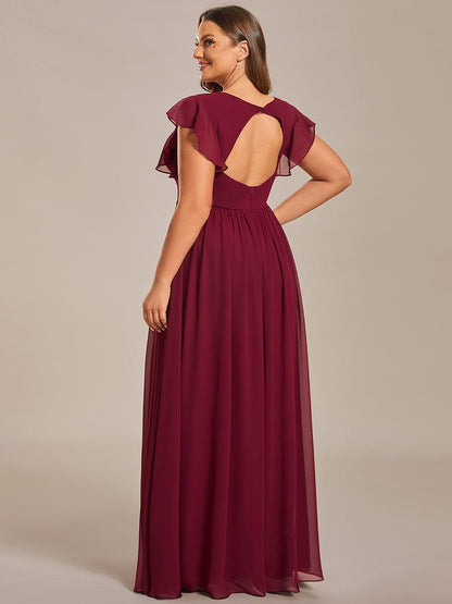LILYANA™ | Vestido de Dama de Honor en Gasa Elegante