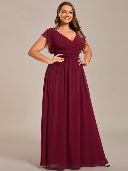 LILYANA™ | Vestido de Dama de Honor en Gasa Elegante
