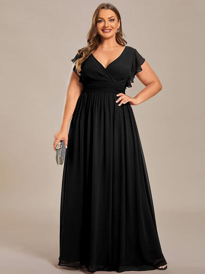 LILYANA™ | Vestido de Dama de Honor en Gasa Elegante