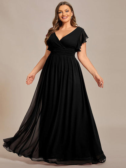 LILYANA™ | Vestido de Dama de Honor en Gasa Elegante