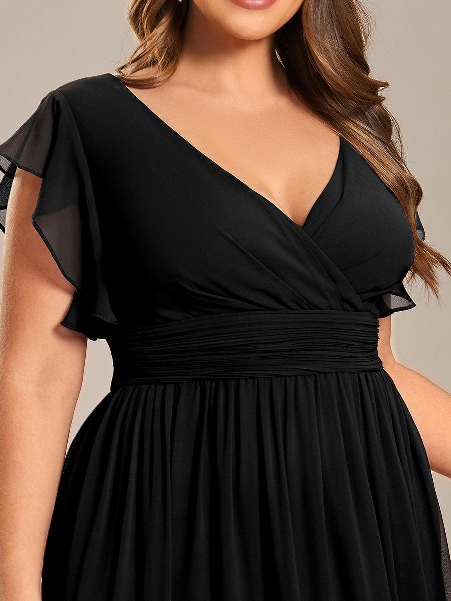 LILYANA™ | Vestido de Dama de Honor en Gasa Elegante