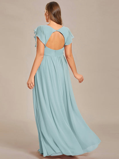 LILYANA™ | Vestido de Dama de Honor en Gasa Elegante