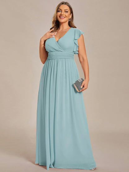 LILYANA™ | Vestido de Dama de Honor en Gasa Elegante