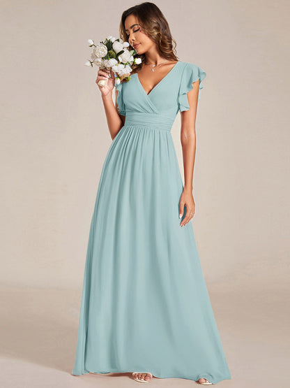 LILYANA™ | Vestido de Dama de Honor en Gasa Elegante