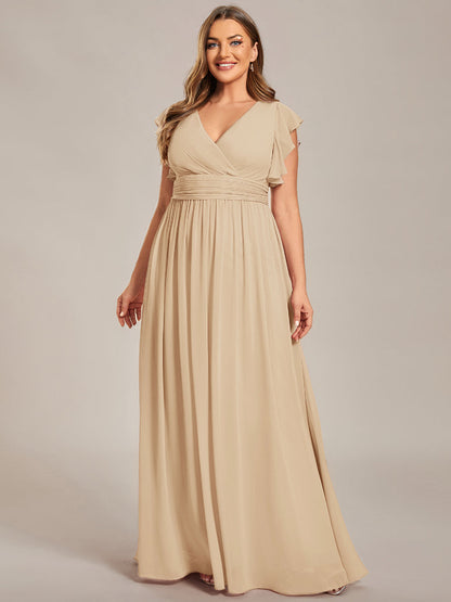 LILYANA™ | Vestido de Dama de Honor en Gasa Elegante
