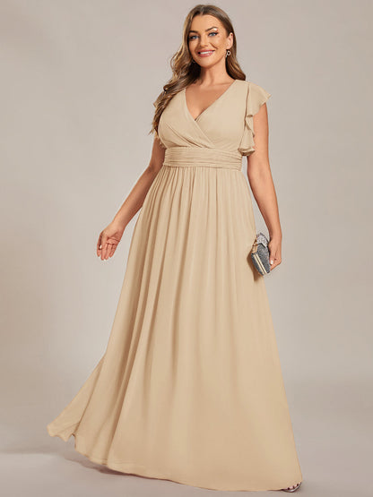 LILYANA™ | Vestido de Dama de Honor en Gasa Elegante