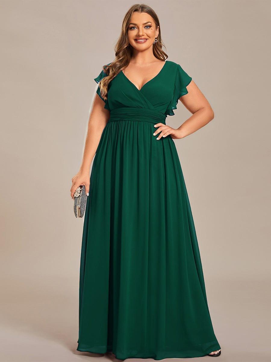 LILYANA™ | Vestido de Dama de Honor en Gasa Elegante