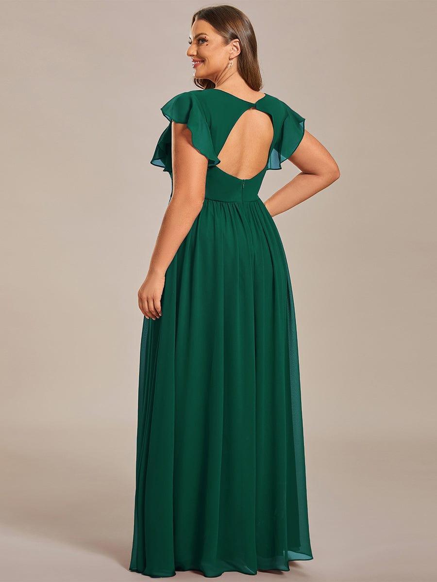 LILYANA™ | Vestido de Dama de Honor en Gasa Elegante