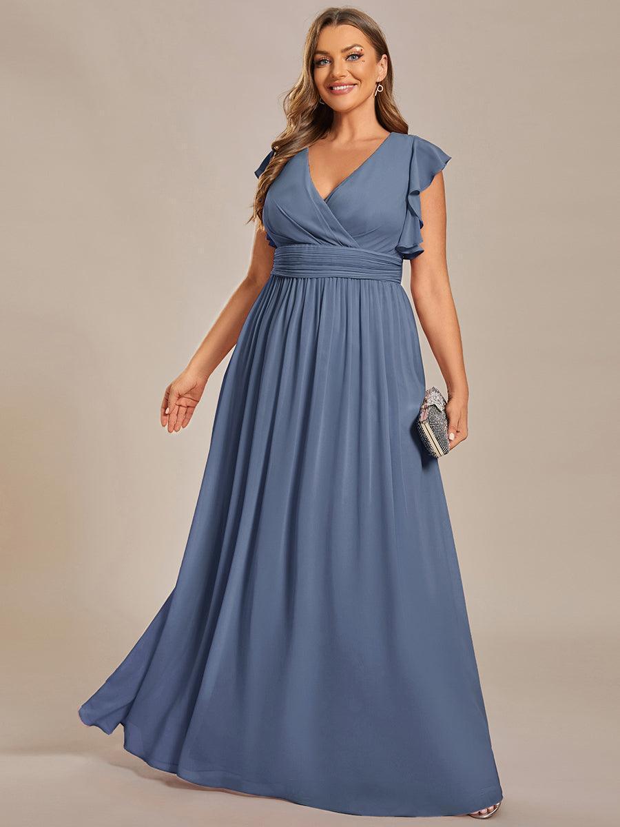 LILYANA™ | Vestido de Dama de Honor en Gasa Elegante