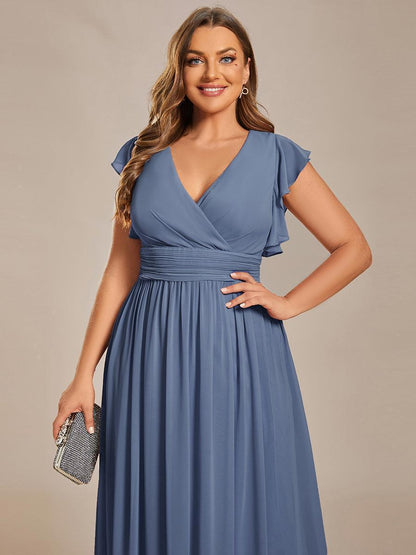 LILYANA™ | Vestido de Dama de Honor en Gasa Elegante