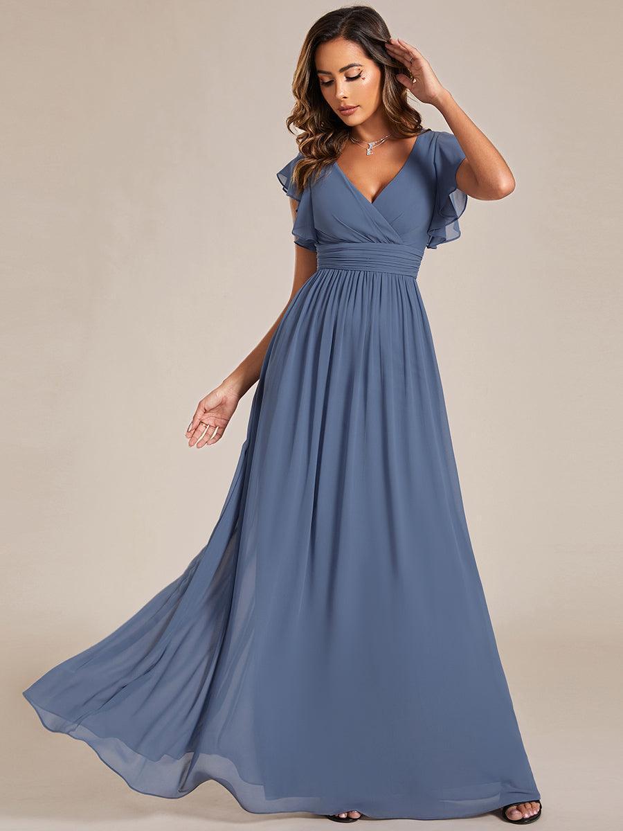 LILYANA™ | Vestido de Dama de Honor en Gasa Elegante