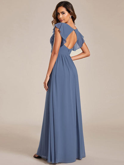 LILYANA™ | Vestido de Dama de Honor en Gasa Elegante