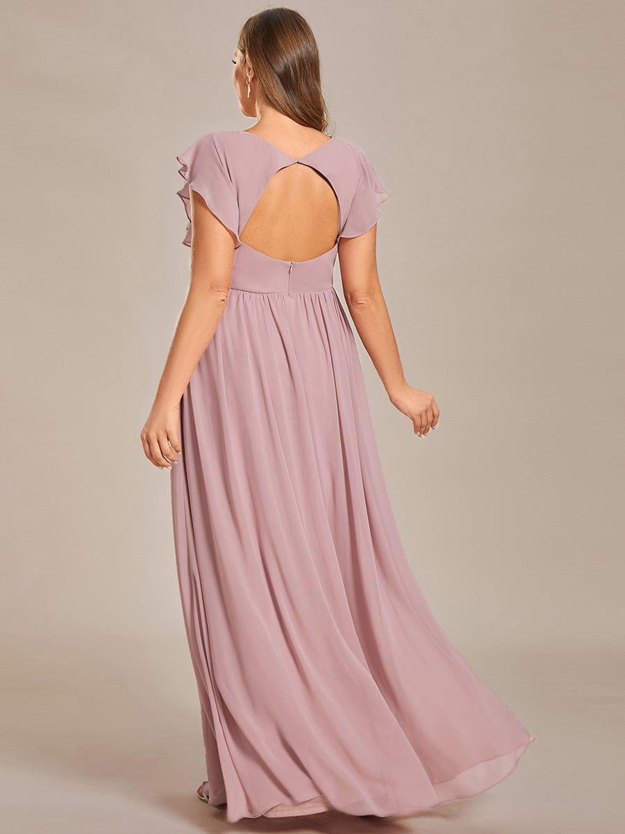 LILYANA™ | Vestido de Dama de Honor en Gasa Elegante