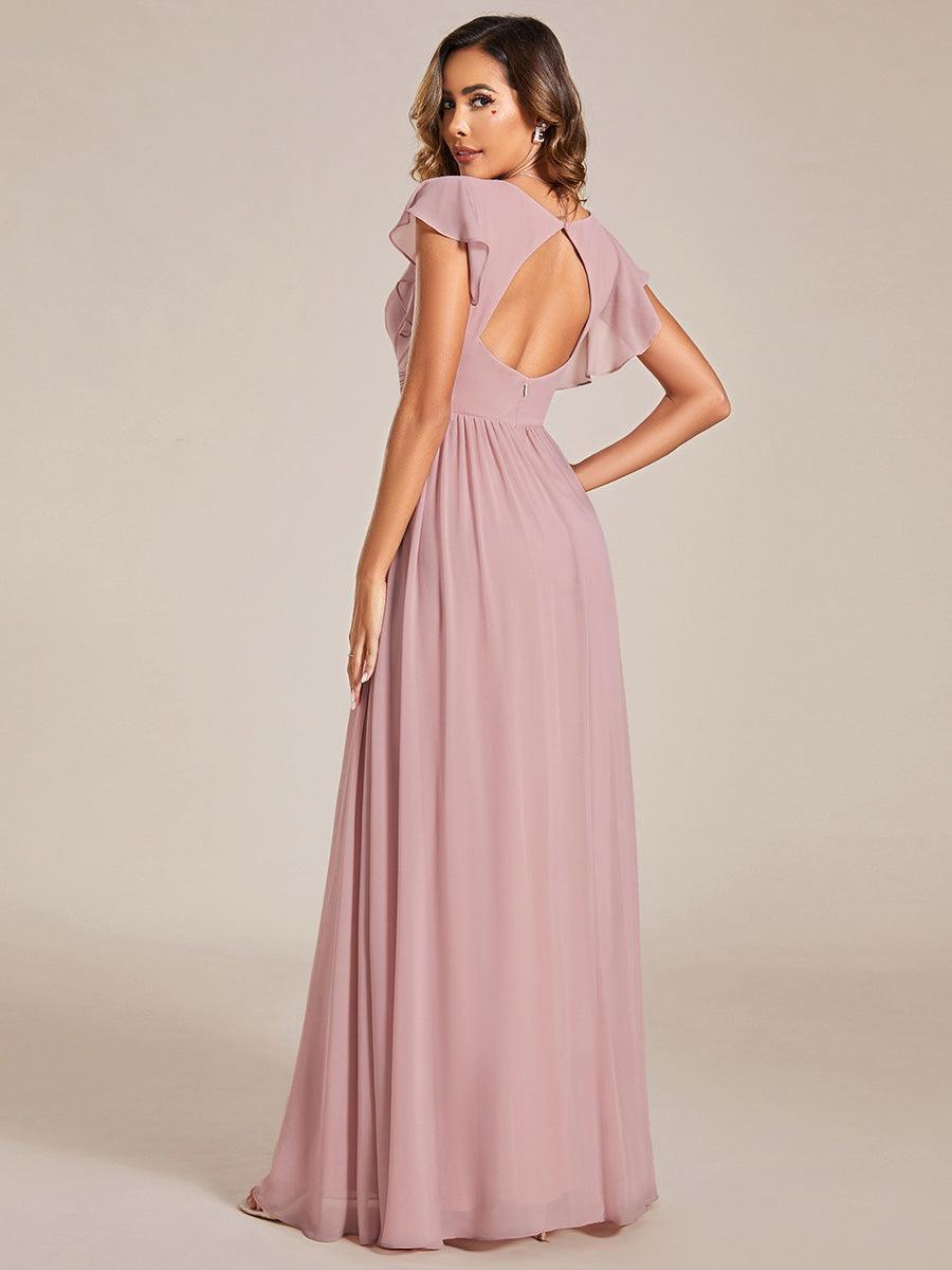 LILYANA™ | Vestido de Dama de Honor en Gasa Elegante