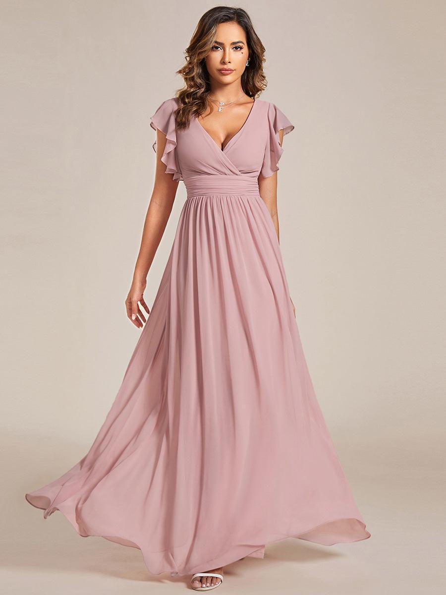 LILYANA™ | Vestido de Dama de Honor en Gasa Elegante