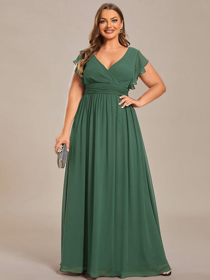 LILYANA™ | Vestido de Dama de Honor en Gasa Elegante