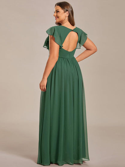 LILYANA™ | Vestido de Dama de Honor en Gasa Elegante