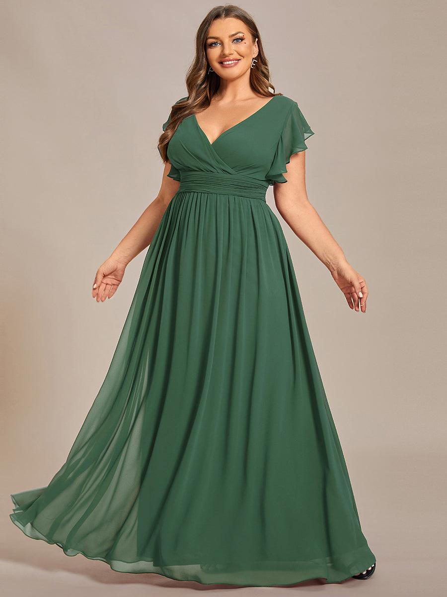 LILYANA™ | Vestido de Dama de Honor en Gasa Elegante