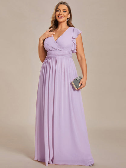 LILYANA™ | Vestido de Dama de Honor en Gasa Elegante