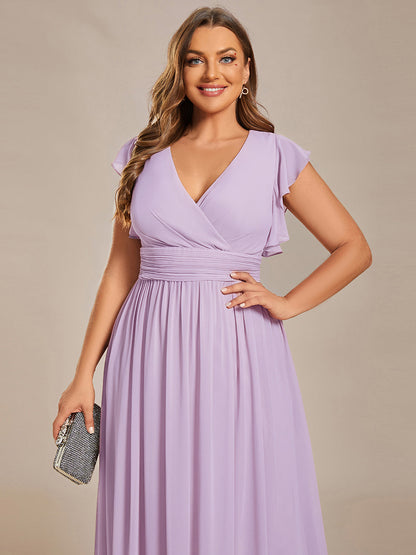 LILYANA™ | Vestido de Dama de Honor en Gasa Elegante