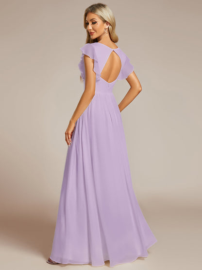 LILYANA™ | Vestido de Dama de Honor en Gasa Elegante